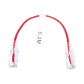 Linkedpro LP-UT6-020-RD28 Slim Patch Cord UTP Cat6 - 0.65 ft (20 cm) Red, Reduced Diameter (28 AWG)