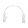 Linkedpro LP-UT6-020-WH28 Slim Patch Cord UTP Cat6 20 cm (0.65 ft) White 28 AWG