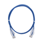 Linkedpro LP-UT6-100-BU28 Slim Patch Cord UTP Cat6 - 3.28 ft (1 m) Blue, Reduced Diameter (28 AWG)