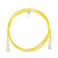 Linkedpro LP-UT6-100-YE-28 Slim Patch Cord UTP Cat6 3 ft Yellow 28 AWG