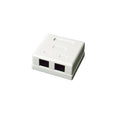 Linkedpro LP-WP-6035 Wall Box 2-Port UTP CAT5e Jack