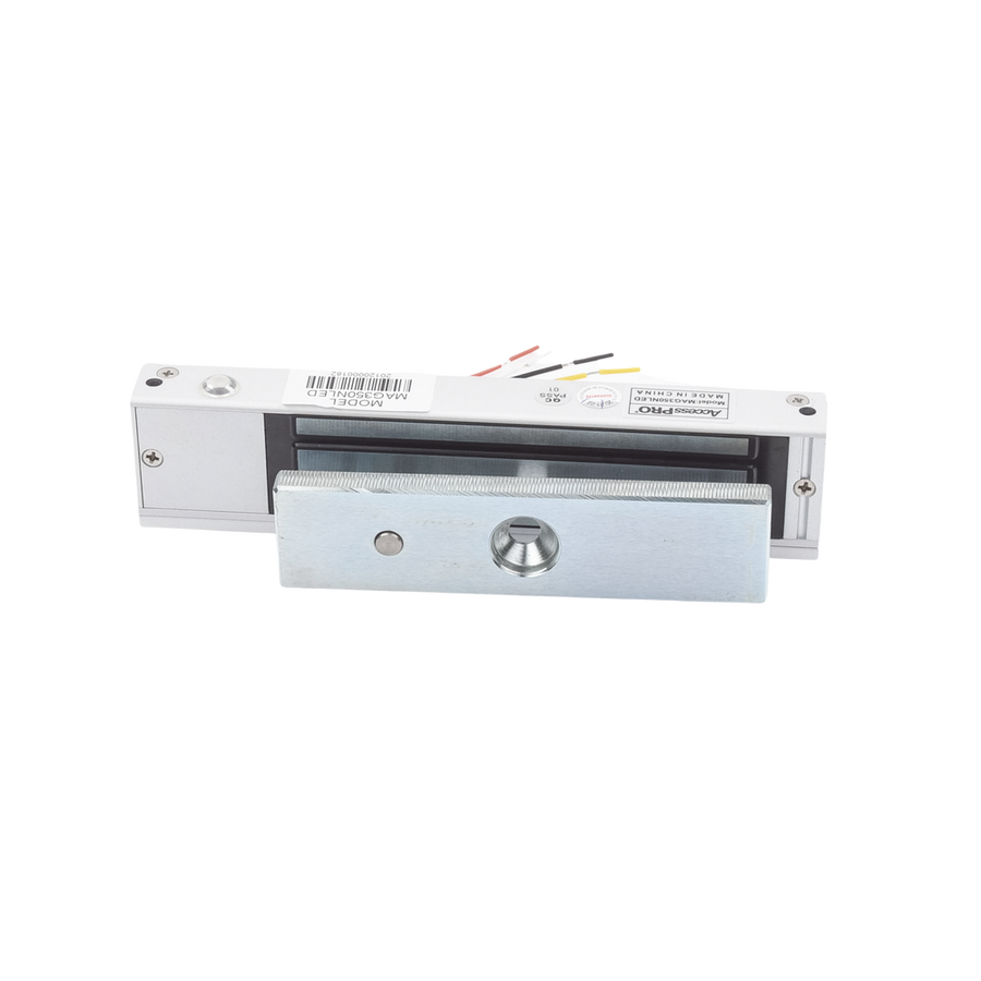 Accesspro MAG350NLED Door Lock Magnetic plate 350 lb/ Plate Lock Sensor.