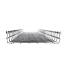 Charofil MG-50-435EZ Wire Mesh Cable Tray, Electro-galvanized, up to 315 Cat6 Cables, Section 9.84ft (3m), 2.6"/11.81" (66/300mm) Width