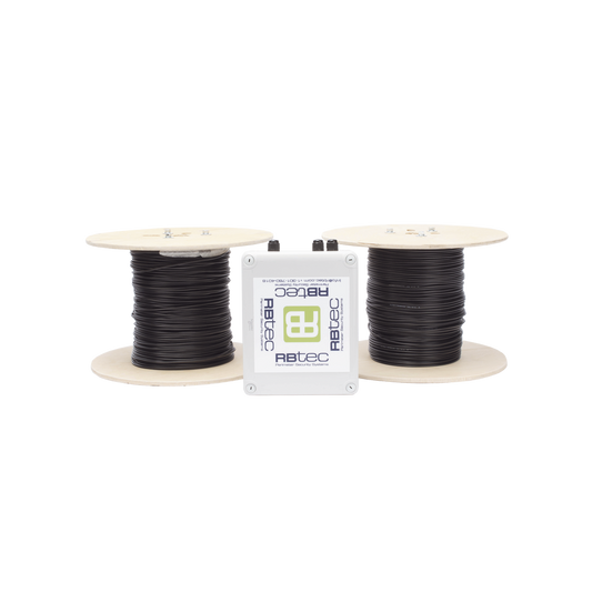 Rbtec MIC2Z1000V2 MICALERT Sensor Cable for Walls, Fences or Railings / 2000 ft of Perimeter Protection / 2 Zones of 1000ft