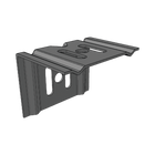 Charofil ML-MEC-50EZ Wall Mounting Bracket, 1.97in (50 mm) , Zinc Electro-plated
