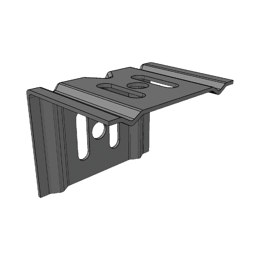Charofil ML-MEC-50EZ Wall Mounting Bracket, 1.97in (50 mm) , Zinc Electro-plated