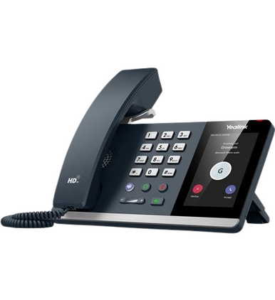 Yealink MP54-TEAMS-E2 Android 13 Teams Phone 4” Touch Screen Bluetooth 5.2 Dual-Band Wi-Fi