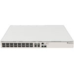 MikroTik CRS520-4XS-16XQ-RM Cloud Router Switch 520-4XS-16XQ-RM with Quad-core AL52400 2GHz CPU, 4GB RAM, 98CX8410 chip, 2x 10GE, 4x 25G SFP28, 16x 100G QSFP28 ports, RouterOS L5, 1U RM enclosure, Dual hot-swap PSU, 4x hot-swap fans