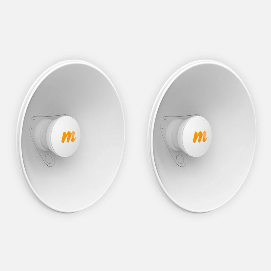 Mimosa N5-X20-2PACK 4.9-6.4GHz Modular Twist-on Dual-slant Antenna, 250mm Dish