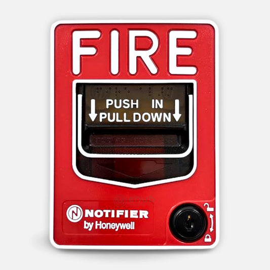 Notifier NBG-12 Dual Action Lexan Station, Red