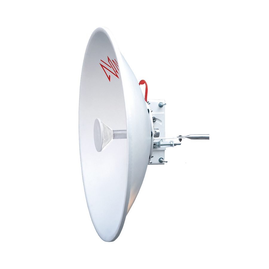 NetPoint NP6 Directional Antenna / 3 ft / 5.9-7.2 GHz / 32 dBi Gain / 45° and 90° SLANT / Includes Jumpers with N-Male to RSMA connector / mounting included.