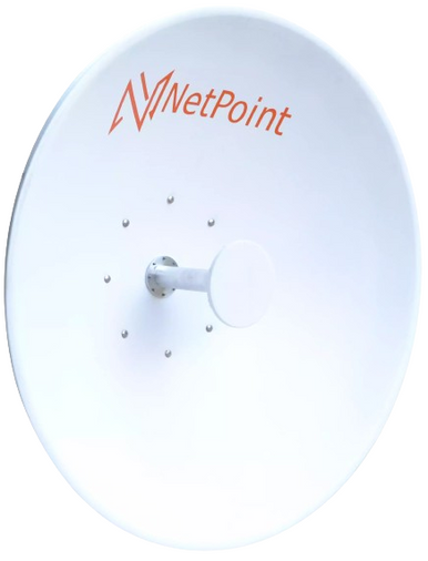 Netpoin NP64 4Ft Parabolic Antenna DP 5.9-7.2 GHz 36 dBi pigtail N-F to SMA