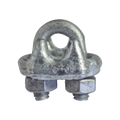 Syscom Towers NUDO-316-FJG Knot/Forged Steel Clamp for 3/16" Cable, Hot-dip Galvanized
