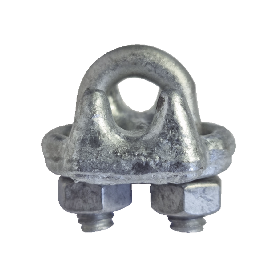Syscom Towers NUDO-316-FJG Knot/Forged Steel Clamp for 3/16" Cable, Hot-dip Galvanized