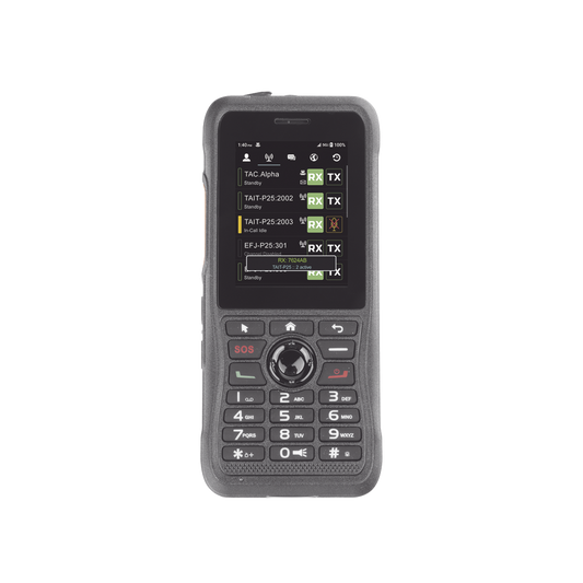 Nxradio NXPOC130-KIT 4G LTE PoC Radio with 2.4" Touch Screen + 12 Month License for NXRADIOTERMINAL