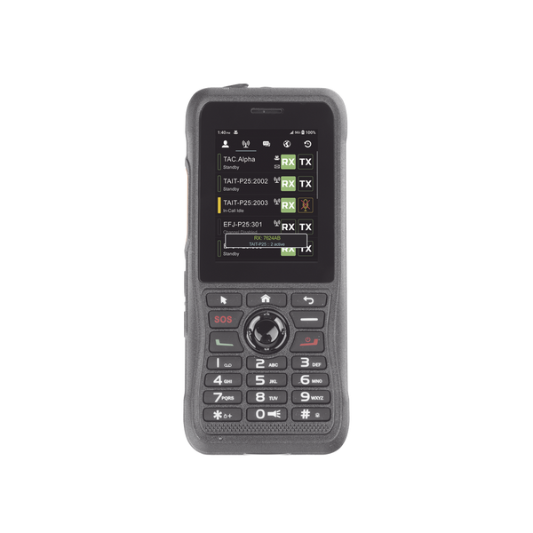 Nxradio NXPOC130-KIT 4G LTE PoC Radio with 2.4" Touch Screen + 12 Month License for NXRADIOTERMINAL