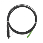 Fiberhome OFC-S1-BK-SA-H1A-30-5-2601 Fiber Optic Jumper, simplex, SC/APC connector and connection to FDP460 box, round, 16.4 ft (5 meters), diameter 3 mm, G657A2, black