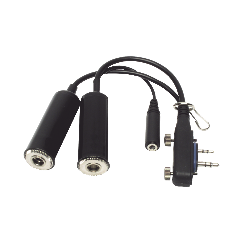 Icom OPC2401 Headset adapter with PTT socket for Radios ICOM A16 Aviation Radios