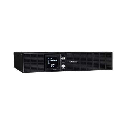 Cyberpower OR1500PFCRT2U 1500VA / 1050W PFC Sinewave UPS Series, Multifunction LCD, Automatic Voltage Regulator (AVR), Convertible Tower Rack 2U, 8 Connectors NEMA 20-R, Protection for RJ11/RJ45/Coax, USB/serial(2)