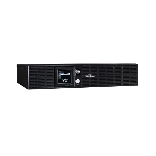 Cyberpower OR1500PFCRT2U 1500VA / 1050W PFC Sinewave UPS Series, Multifunction LCD, Automatic Voltage Regulator (AVR), Convertible Tower Rack 2U, 8 Connectors NEMA 20-R, Protection for RJ11/RJ45/Coax, USB/serial(2)
