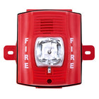 System Sensor P2R-K Red 2-wire Outdoor Horn Strobe with Selectable Strobe Settings