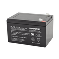 Epcom Powerline PL-12-12-FR Backup battery / 12 V, 12 Ah / UL / AGM-VRLA technology / Flame retardant / For use in electronic equipment Intrusion alarms / Fire / Access control / Video Surveillance / F2 type terminals.