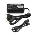 Epcom Powerline PLK12DC6CH 12 VDC 6 Amp Power Supply / With 6 Outputs Male Power Plug