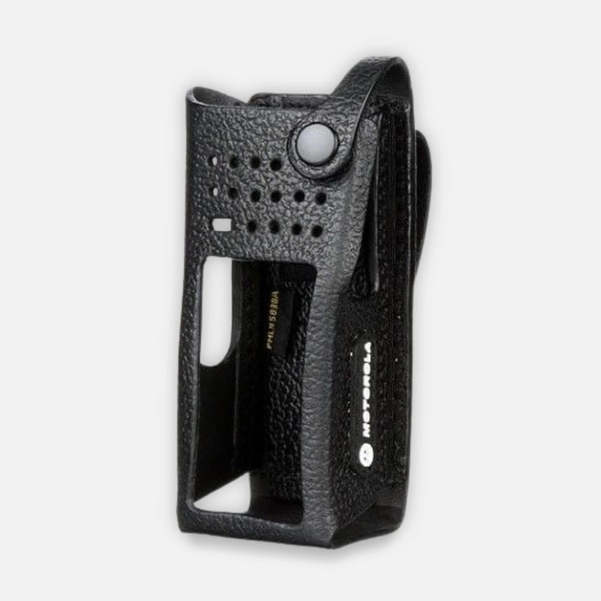Motorola PMLN5838A Hard Leather Case Fixed Belt Loop XPR7550 XPR7550E DGP8550