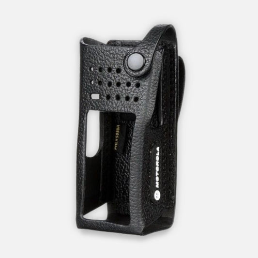 Motorola PMLN5838A Hard Leather Case Fixed Belt Loop XPR7550 XPR7550E DGP8550