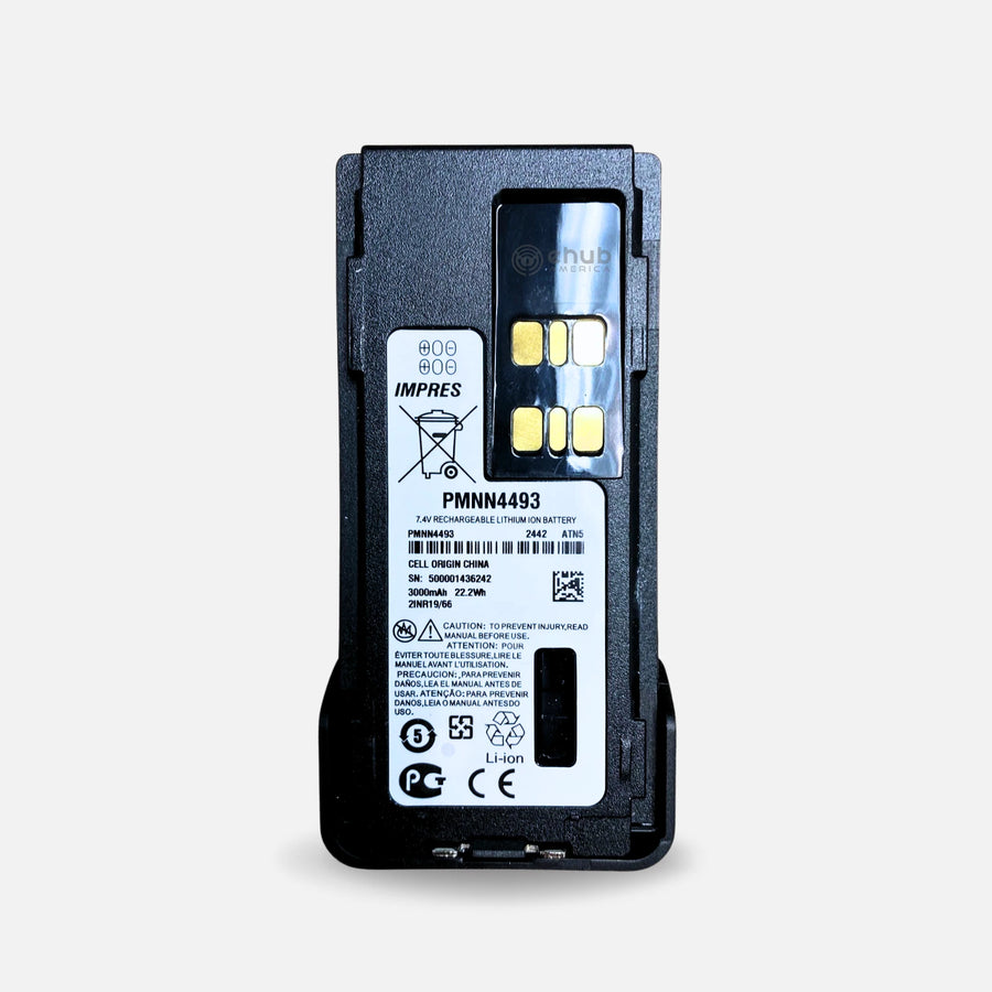 EhubAmerica PMNN4493A-R IMPRES Li-Ion 3000mAh Battery IP68
