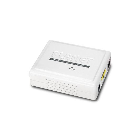 Planet POE-162S IEEE 802.3at Gigabit Power over Ethernet Plus Splitter with 12V/24VDC output (10/100/1000Mbps)