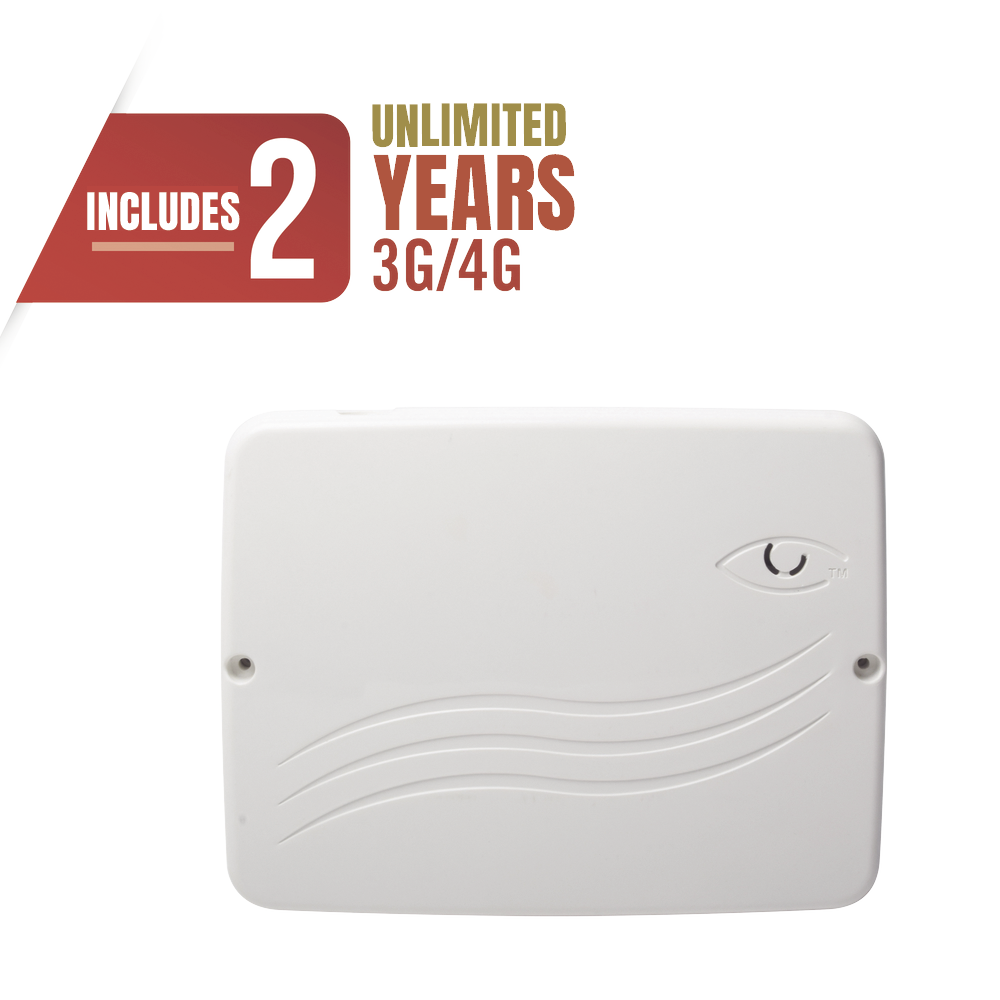 M2m Services PRO4GLTEM Hybrid Cloud Alarm Panel with 4G Communicator / 8 Wired Zones / 32 Wireless zones / 100% programming via WEB