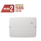M2m Services PRO4GLTEM Hybrid Cloud Alarm Panel with 4G Communicator / 8 Wired Zones / 32 Wireless zones / 100% programming via WEB