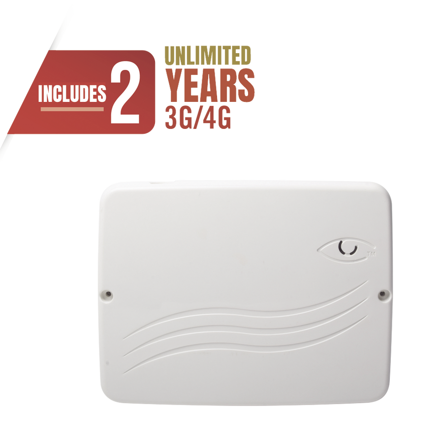 M2m Services PRO4GLTEM Hybrid Cloud Alarm Panel with 4G Communicator / 8 Wired Zones / 32 Wireless zones / 100% programming via WEB