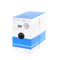 Linkedpro PRO-CAT-5E-LITE 1000 ft (305m) Cable Reel, Cat5e, 24 AWG, Gray, UL Performance, for CCTV, Data Networks. Indoor Use