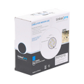 Linkedpro PRO-CAT-5E-LITE/100M 328 ft 100m Cable Reel, Cat5e, 24 AWG, Gray, UL, for Video Surveillance applications, Data Networks. Indoor Use