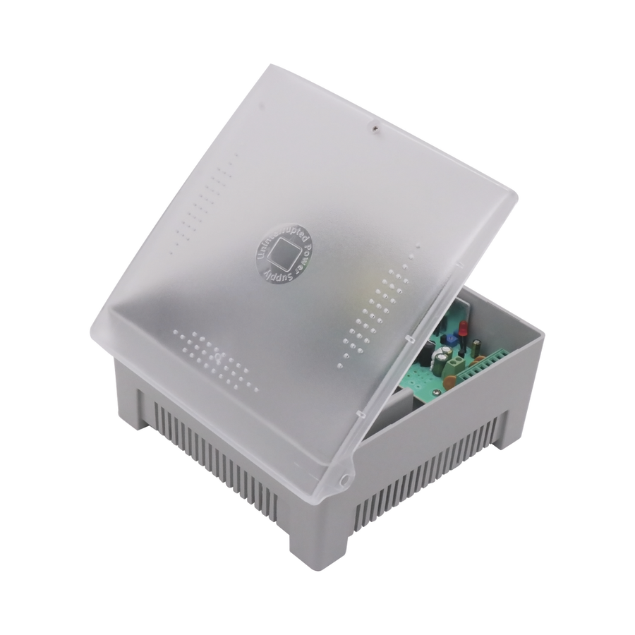 Epcom Powerline PS12DC4P Power Supply with Cabinet 11 - 15 Vdc @ 5 Amper / Input Voltage: 96 ~ 264 Vac / 4 Outputs