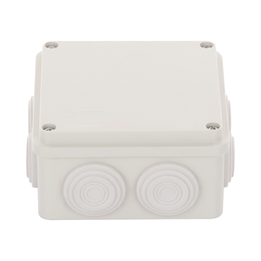 Precision PST-1010-ER Plastic Enclosure (3.93 x 3.93 x 2.12 In) with 6 Rubber Sealing