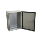 Precision PST-3040-20A Single Door Wall Mount Enclosure (11.81 x 15.75 x 7.87 in) with Metal Indoor Backplate