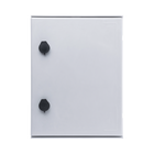 Precision PST-3040-20P Single Door Polyester Wall Mount Enclosure (11.81 x 15.74 x 7.87 In). And Plastic Backplate for equipment assembly.