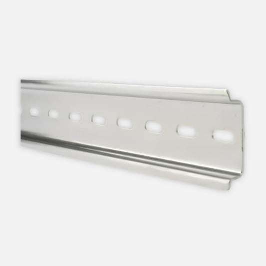 Precision PSTRD1M Standard DIN Rail 1.37 in (35 mm) Slotted, 39.37 in (1000 mm) in Length, Manufactured in steel