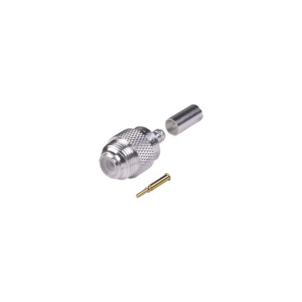 RF Industries PT-4010-030 UNIDAPT Male Conector-Adaptor to Crimp on RG-58/U cable