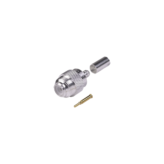 RF Industries PT-4010-030 UNIDAPT Male Conector-Adaptor to Crimp on RG-58/U cable