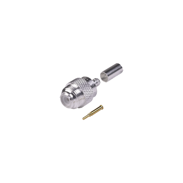 RF Industries PT-4010-030 UNIDAPT Male Conector-Adaptor to Crimp on RG-58/U cable