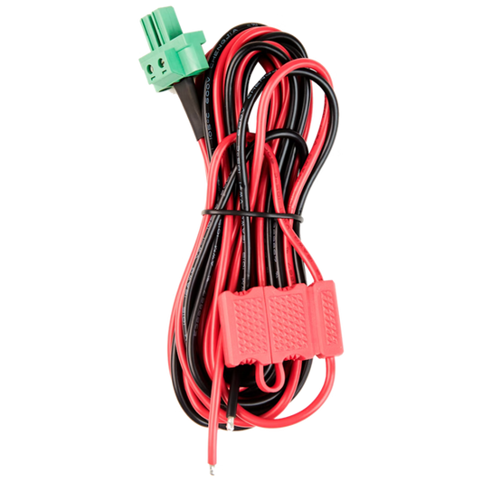 Hytera PWC31 12AWG 2pin red/black power cord, 600V AWM UL1015, 3.165m 10.4 Ft..