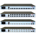 Positron Access Solutions GAM-24-C G.hn Access Multiplexer (GAM) with 24x Coaxial ports and 2x 10Gbps SFP+ ports, AC 110-220V Power Input