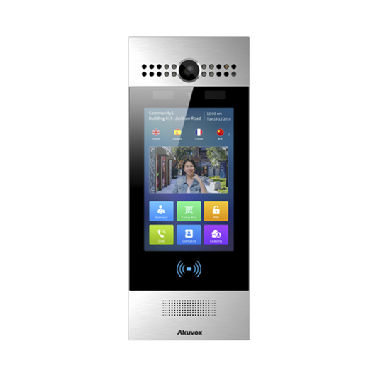 Akuvox R29CKIT SIP Video Doorphone / ANDROID / Facial Recognition / IP65 / IK06 / Bluetooth