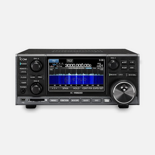 Icom R8600 02 IC 10kHz to 3GHz Super Wideband Receiver FCC Certified US Version