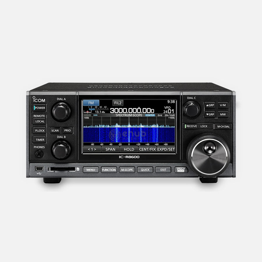 Icom R8600 02 IC 10kHz to 3GHz Super Wideband Receiver FCC Certified US Version