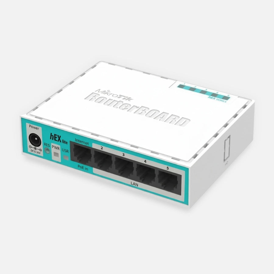 Mikrotik RB750R2 hEX lite SOHO 5 port Ethernet Router RouterOS L4